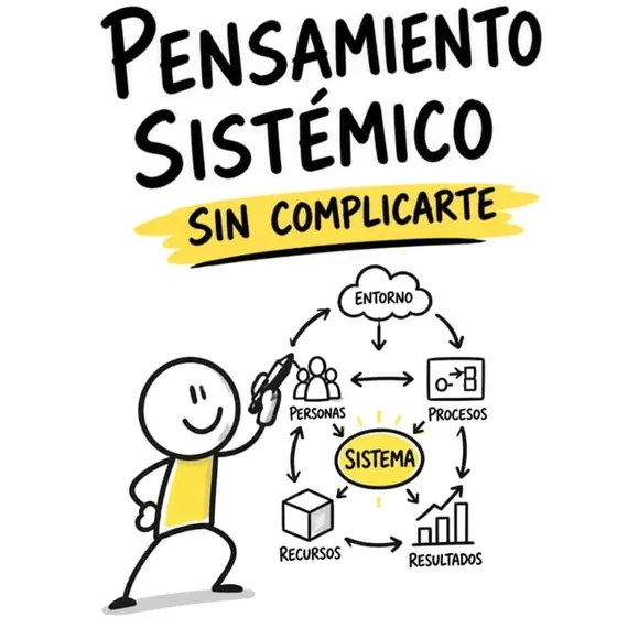 Portada del libro Pensamiento Sistémico (Sin Complicarte)